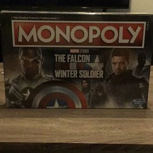 Monopoly The Falcon & The Winter Soldier Board Game - Brand New
